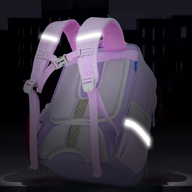 Primary school student backpack boy backpack children's backpack Kids Bookbag Girls student bag