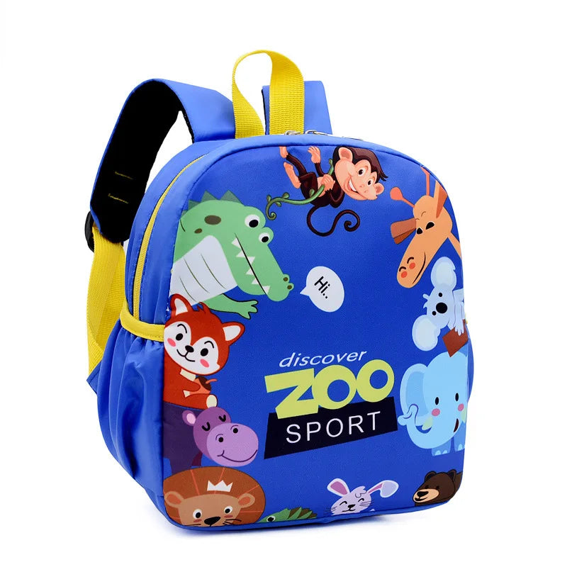 Cartoon Kids Backpacks Mini Kindergarten Schoolbag Plush Animal Backpack Children School Bags Girls Boy Waterproof Backpack
