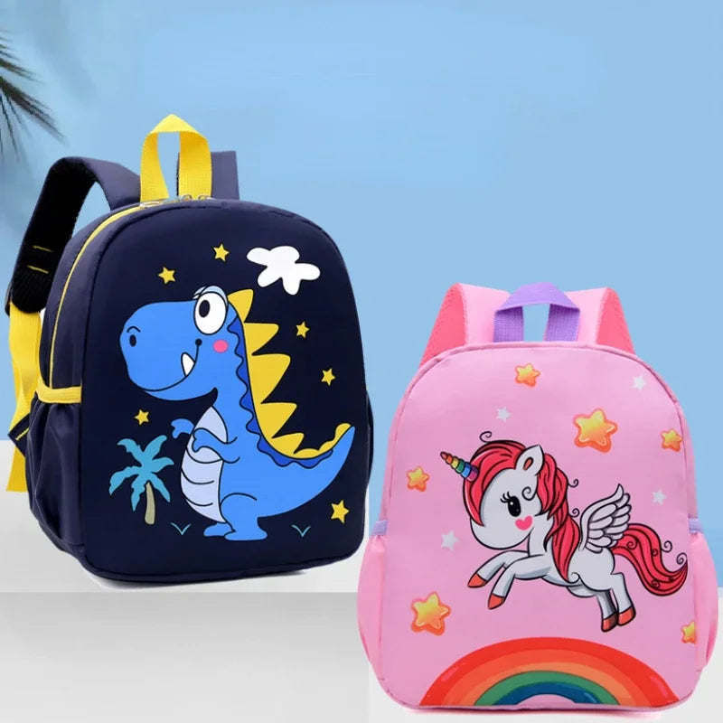 Boy Girl Kawaii Cartoon Kids SchoolBags Trendy Waterproof Bag Waterproof Kindergarten Primary School Bookbag Student Backpack
