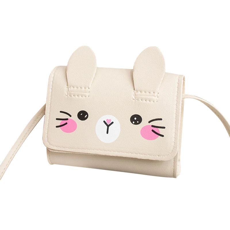 Children's Mini Handbags Hot Sale Princess Baby Girls PU Leather Small Shoulder Crossbody Bags Cute Kids Coin Purse Wallet