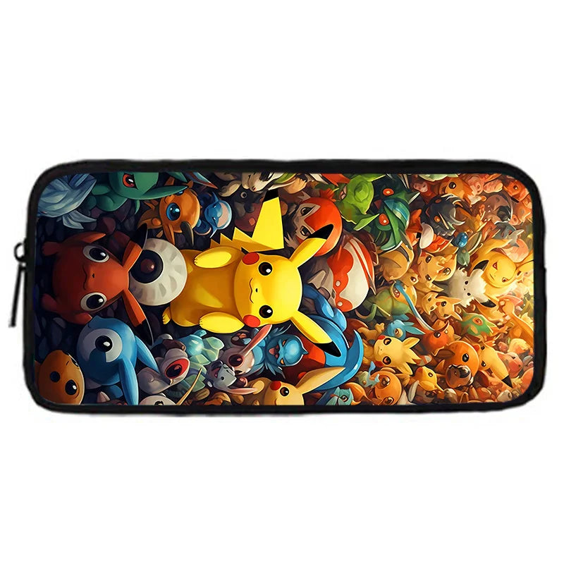 Cute Potdemiel cartoon Ball Child School Backpack with Lunch Bags ,Pencil Bags ,School Bags for Boys Girls P-PokéS Best Gift