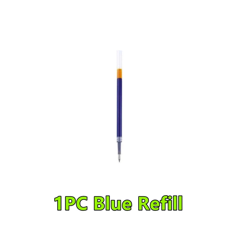 1-12PCS Retractable Red Blue Black Ink Gel Pens Colored Aesthetic Stationery Pen Supplies Ballpoint Office Pencil Writing School