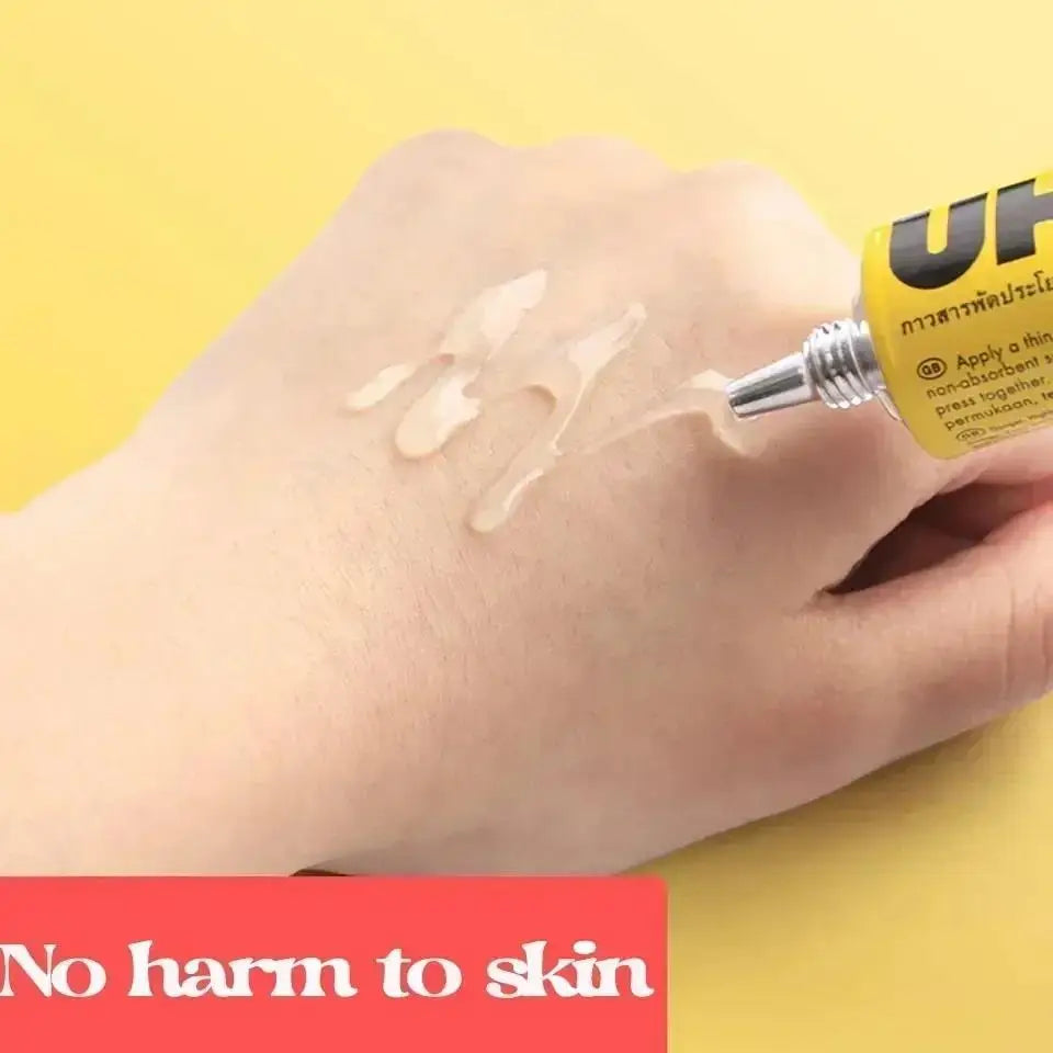 UHU German Soft Tough Super Glue Multi-Material Strong Adhesive Quick Dry for Textile Metal Porcelain Rubber Paper DIY Projects