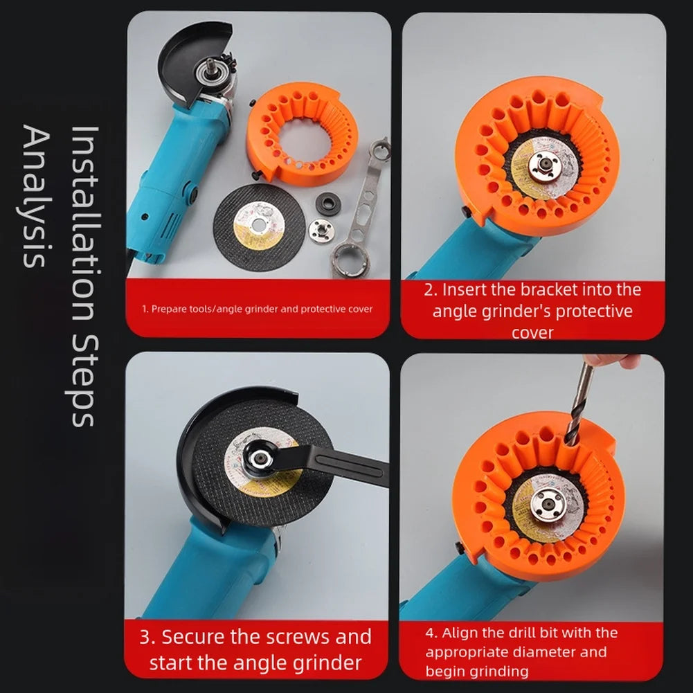 Affilatrice per punte da trapano da 3-13 mm, smerigliatrice multi-specifica per punte da trapano, utensili abrasivi portatili per la molatura.