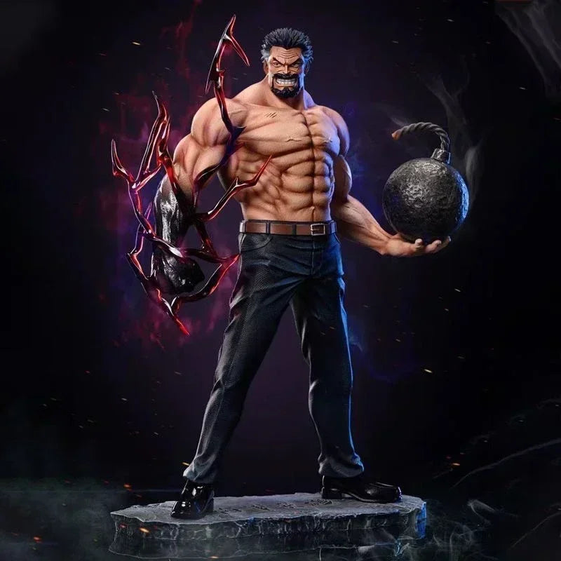 One Piece Anime Figures 26cm Standing Posture Monkey D Garp Gk Sculpture Scene Pvc Handmade Model Desktop Ornament Toy Gifts