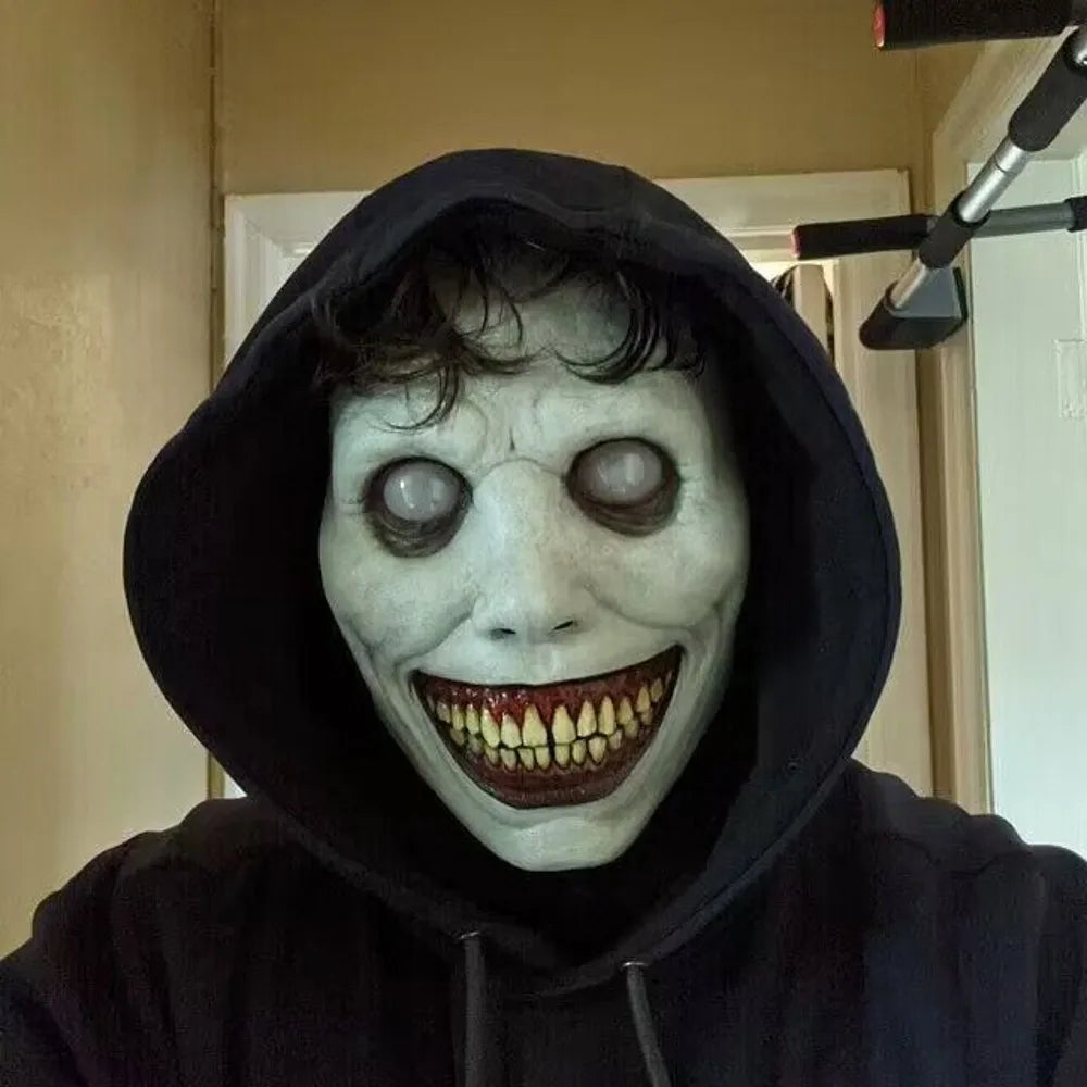 Halloween Mask, Cosplay, Laughing Devil Scary Mask, For Parties, School Festivals, Events, Haunted House, Art Festival