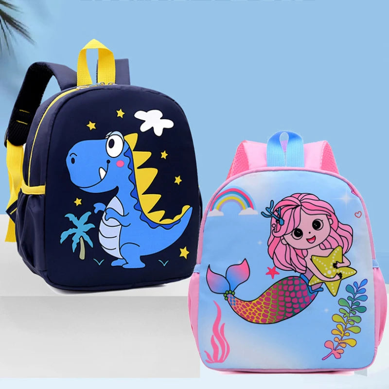 Cartoon Kids Backpacks Mini Kindergarten Schoolbag Plush Animal Backpack Children School Bags Girls Boy Waterproof Backpack