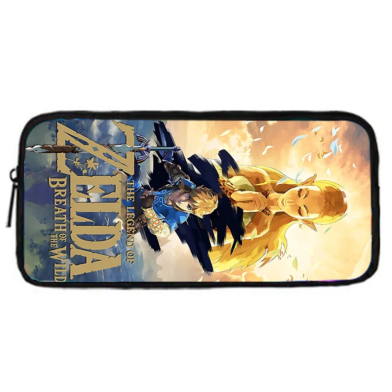 Child School The Legends of Zeldas Backpack with Lunch Bags ,Pencil Bags ,School Bags for Boys Girls Best Gift