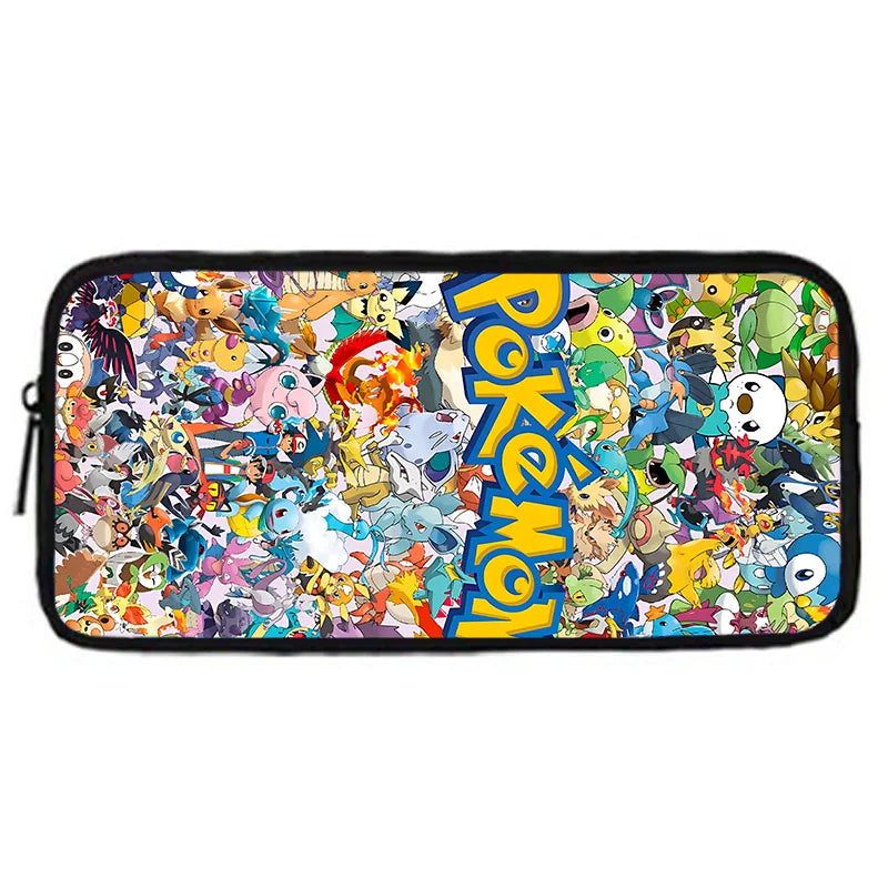 Cute Potdemiel cartoon Ball Child School Backpack with Lunch Bags ,Pencil Bags ,School Bags for Boys Girls P-PokéS Best Gift