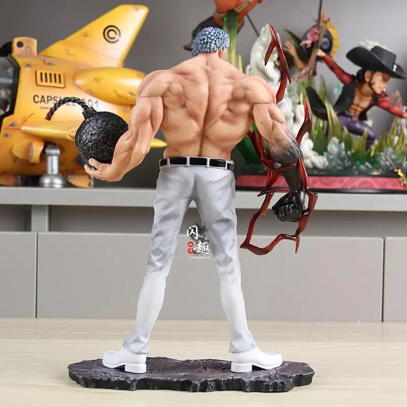 One Piece Anime Figures 26cm Standing Posture Monkey D Garp Gk Sculpture Scene Pvc Handmade Model Desktop Ornament Toy Gifts