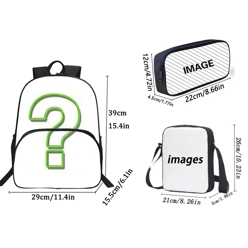 Child Backpacks Shoulder Bag Pencil Case Pupil Large Capacity For N-ninjas Turtless School Bags for Boys Girls Best Gift