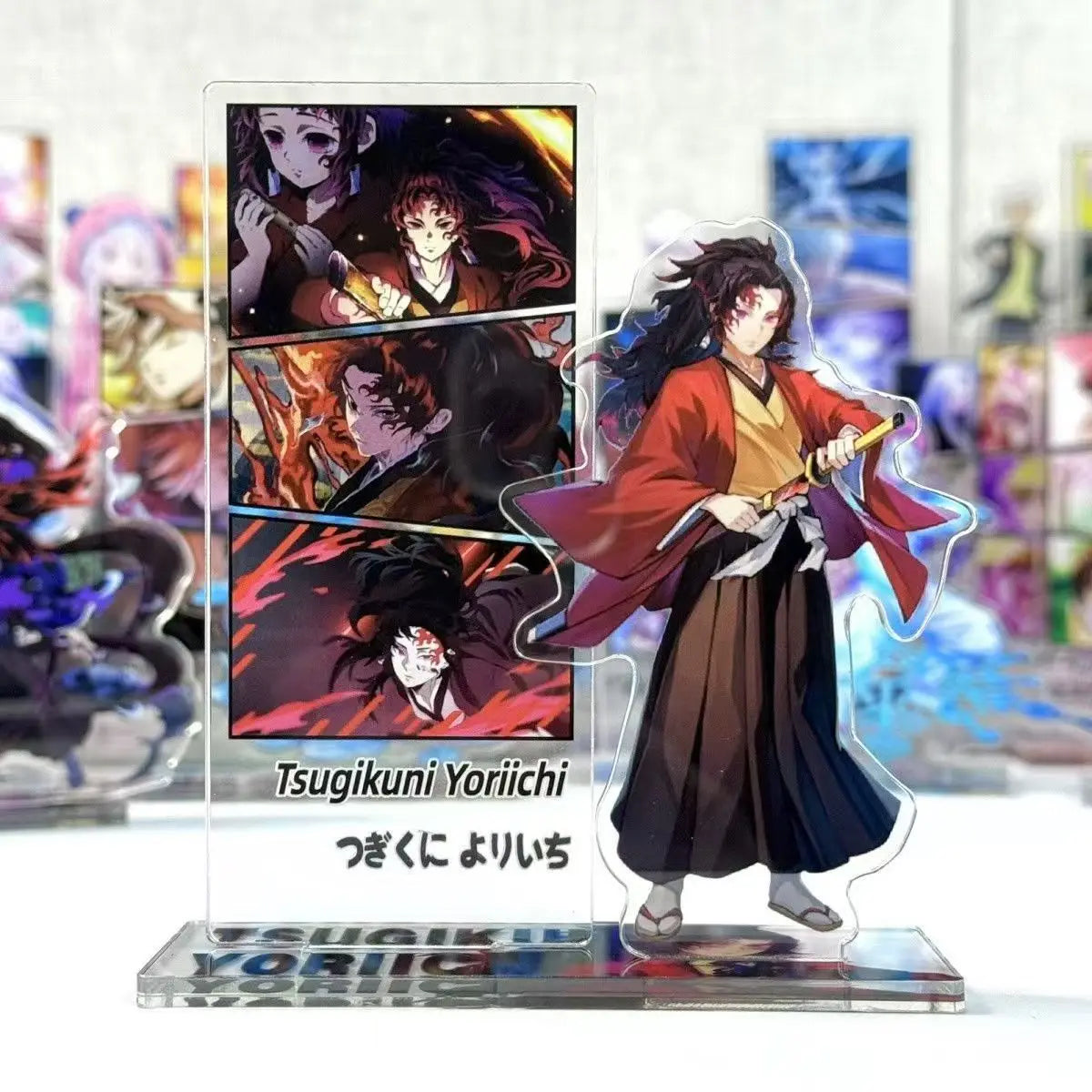 Demon Slayer Creative Double Standee Anime Desktop Decoration, Exquisite Ornament, Gift for Friends or Collection