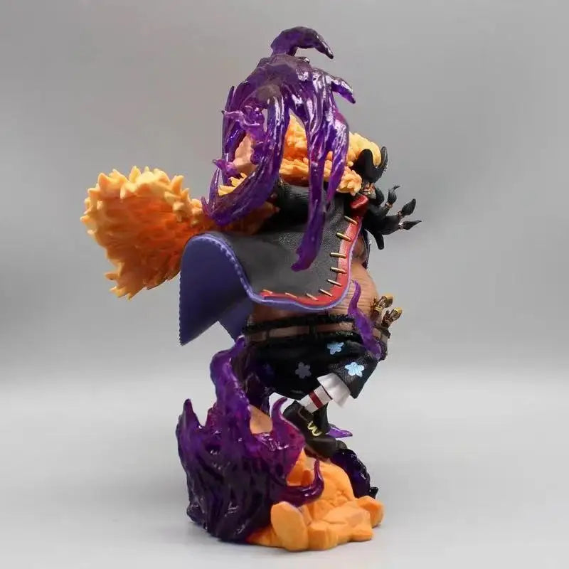 22CM One Piece Anime Figure Blackbeard Action Figurine Black Beard Marshall D Teach Gk Statue Model Collection Toy Gift