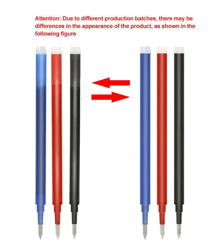 Pilot Frixion Erasable Gel Pen Set 0.5mm Blue/black/red Replaceable Refills Student Writing School Supplies Office Accessories