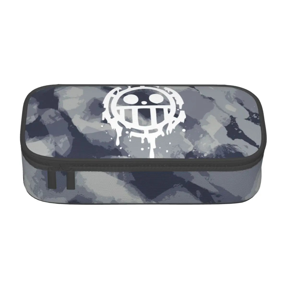 Custom One P-Pieces Cute Pencil Case Boys Girls Large Capacity Straw Hat Pirates Skull Pencil Bag Students Stationery
