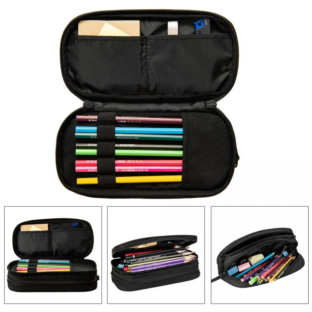Italian Brainrot Tralalero Tralala Pencil Cases Pencil Pouch Pen Box for Student Big Capacity Bag School Supplies Stationery