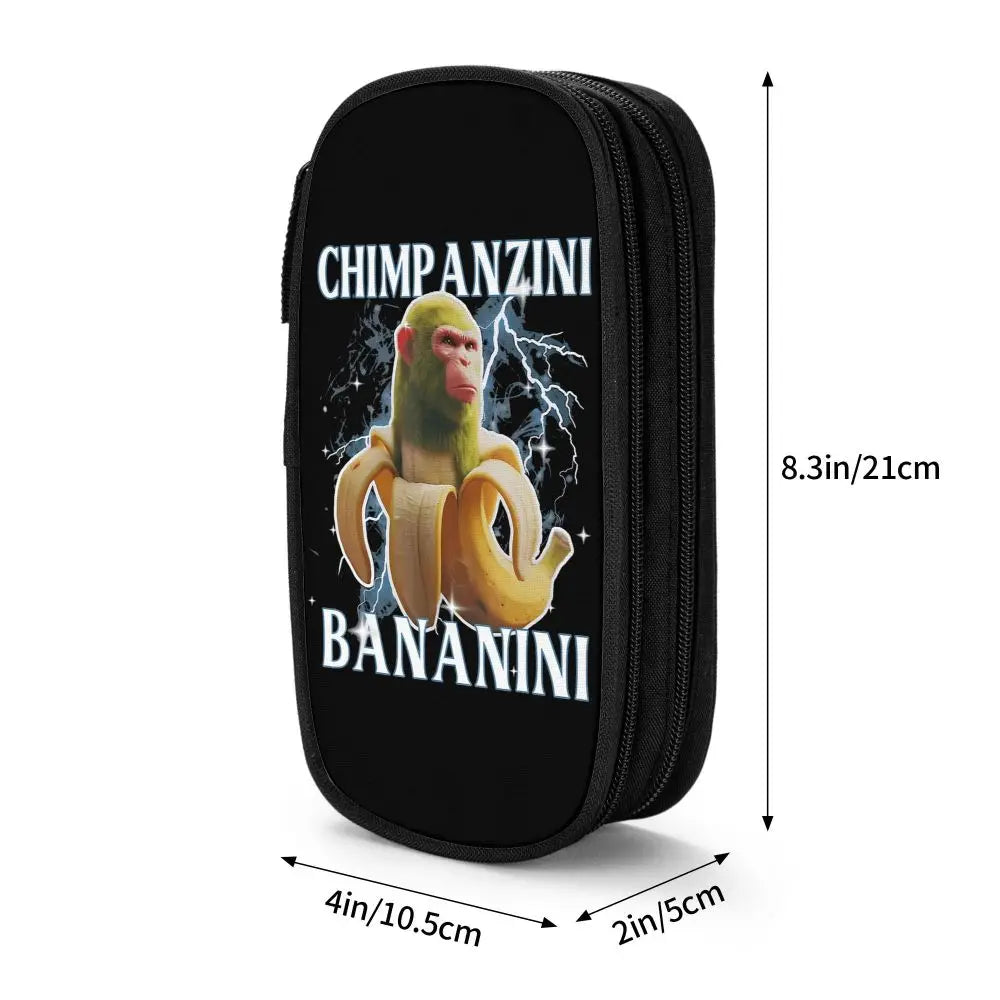 Italian Brainrot Tralalero Tralala Pencil Cases Pencil Pouch Pen Box for Student Big Capacity Bag School Supplies Stationery